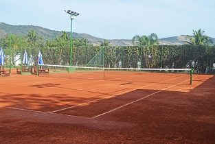 Quadra de tênis Praia Clube São Francisco